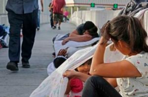 Immigration along the Texas Mexico border