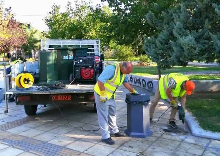 ΔήμοςΑθηναίων καδοι