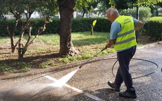 dimos αθηνα καθαριοτητα