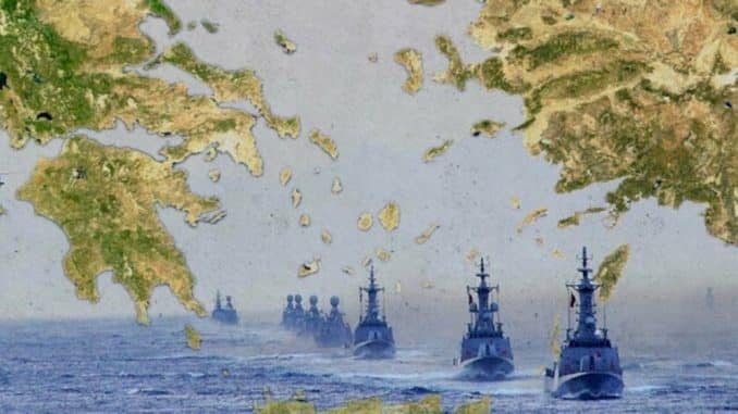 war boat aegean greece turkey