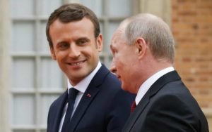 makron poutin-