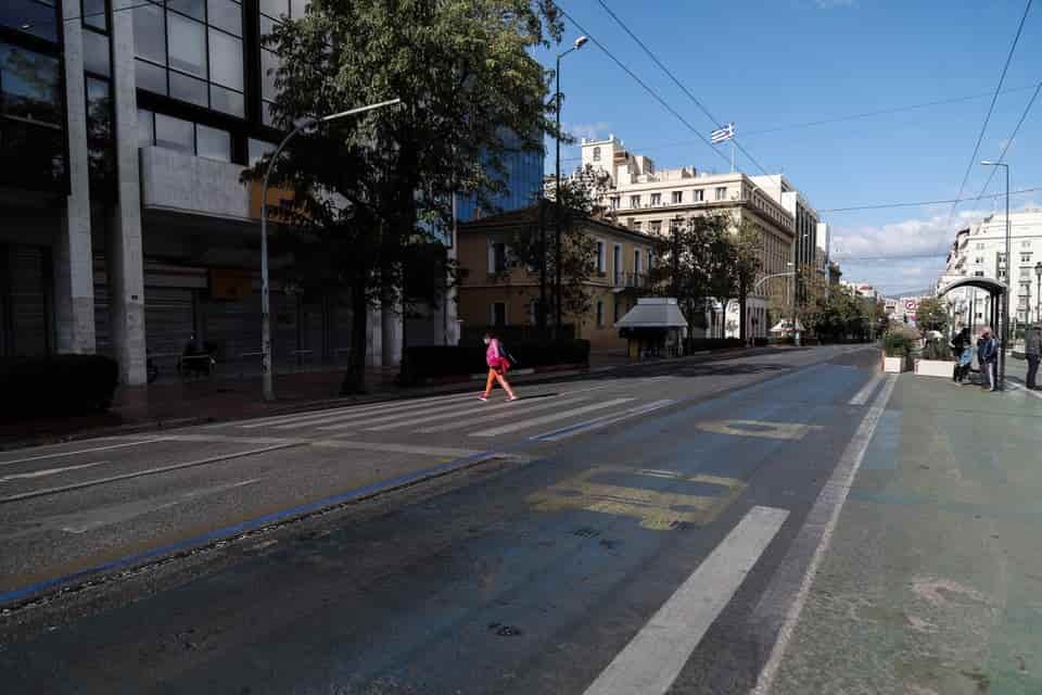 athina lockdown koronoio