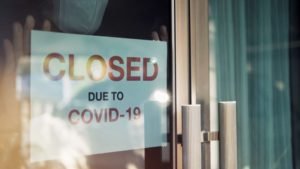 closed covid lockdown