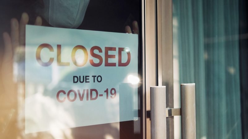 closed covid lockdown