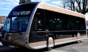 Irizar-ie-tram ilektriko hlektriko bus leoforio
