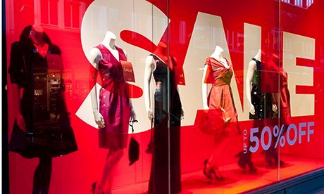 Sale shop display