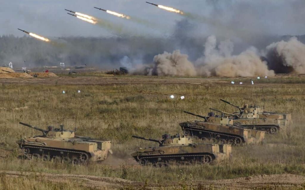 russia ukraine attack army tank