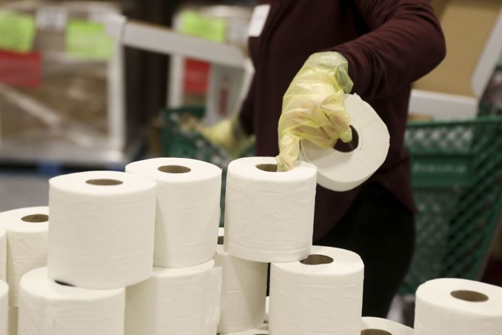 toilet paper harti igias
