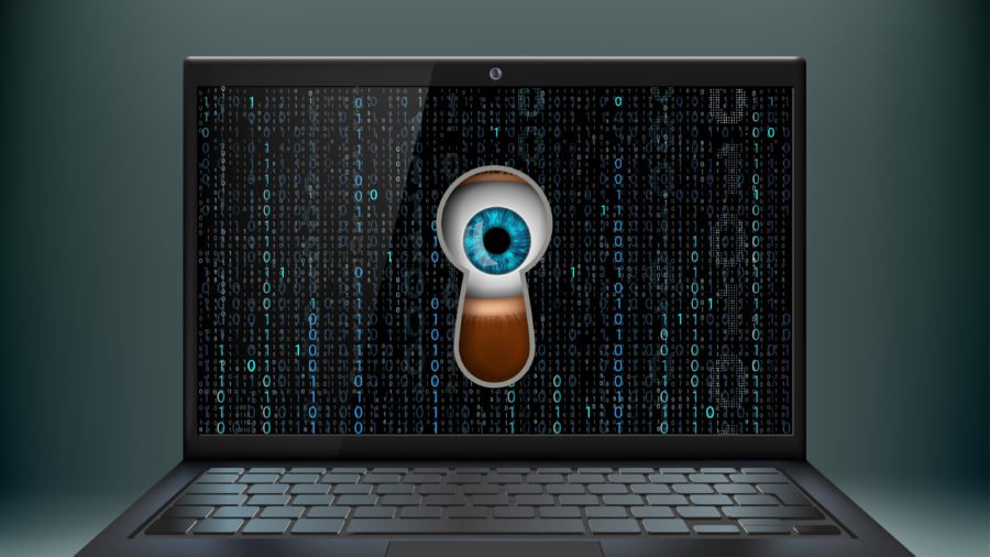 camfecting laptop hacker