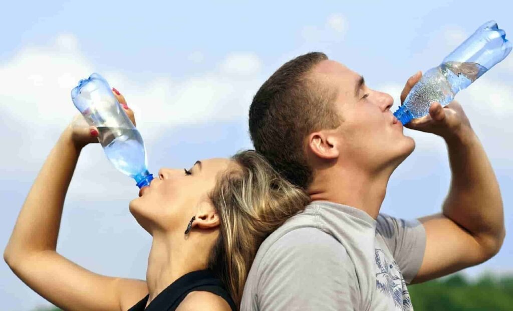 drinking-water- heat hot