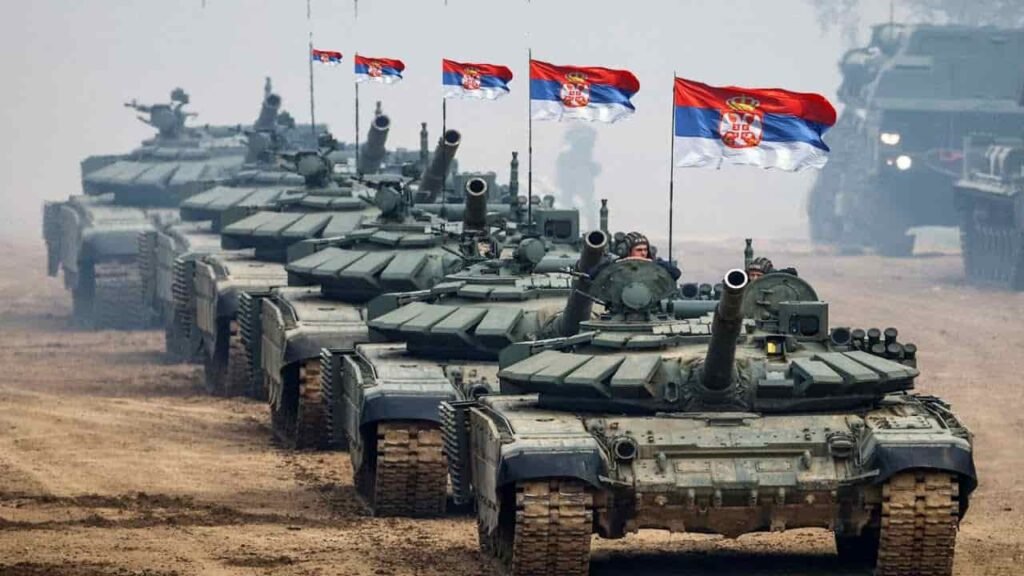 serbian tank army
