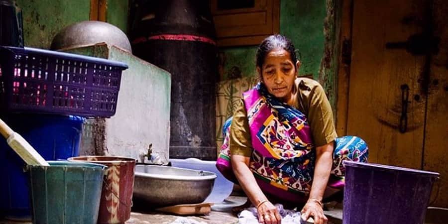 woman- working forced slavery