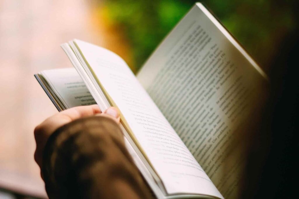 book reading