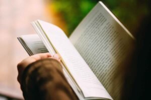 book reading