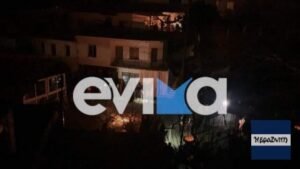 Η κακοκαιρία «χτύπησε» και την Εύβοια: Προβλήματα στην ηλεκτροδότηση