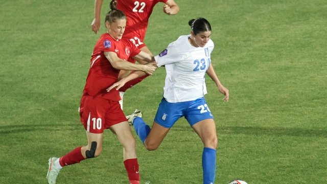 Εθνική Ελλάδος Γυναικών: Ήττα 1-0 από την Τουρκία στο φινάλε του Nations League