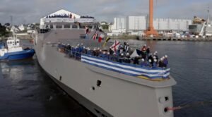 Γαλλία: Βίντεο της Naval Group με την καθέλκυση της φρεγάτας «Φορμίων»