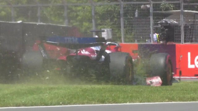 Formula 1: Ατύχημα για τον Λεκλέρ στον Καναδά – “Διέλυσε” τη Ferrari του