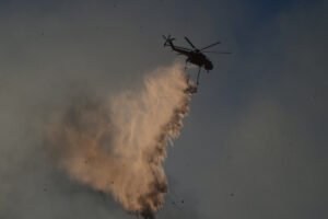 Υπό μερικό έλεγχο τέθηκε η φωτιά στον Πεντάλοφο Θεσσαλονίκης
