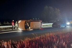 Τροχαίο σοκ στην Εγνατία Οδό με ένα νεκρό και 7 τραυματίες – Μηχανή συγκρούστηκε με αυτοκίνητα