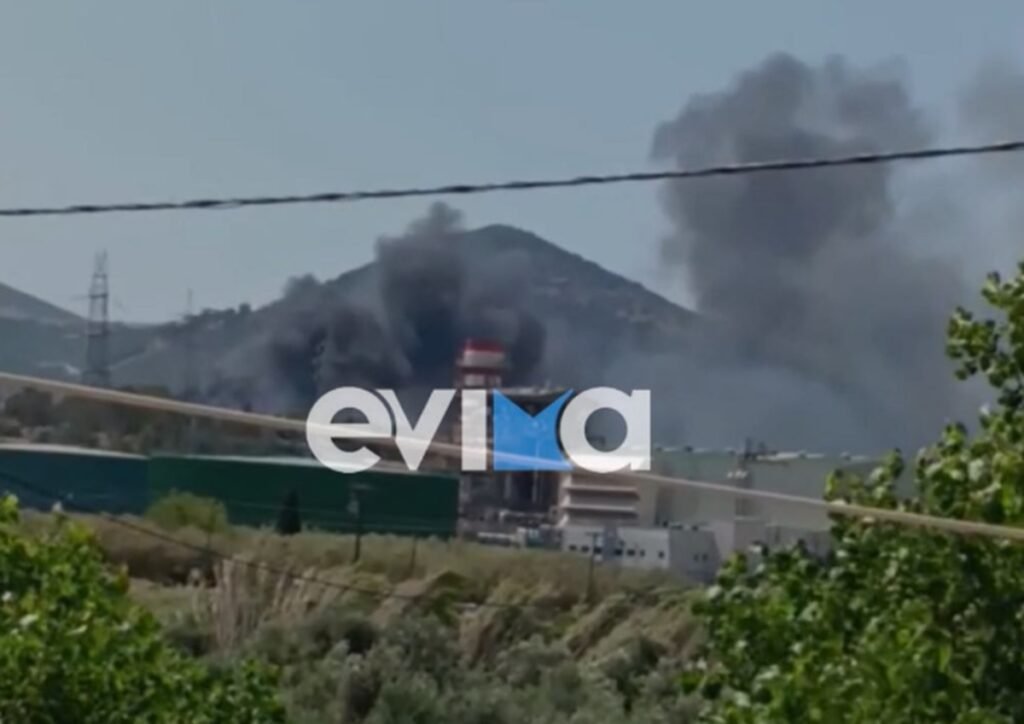 Φωτιά στην Εύβοια: Κοντά σε εργοστάσια οι φλόγες