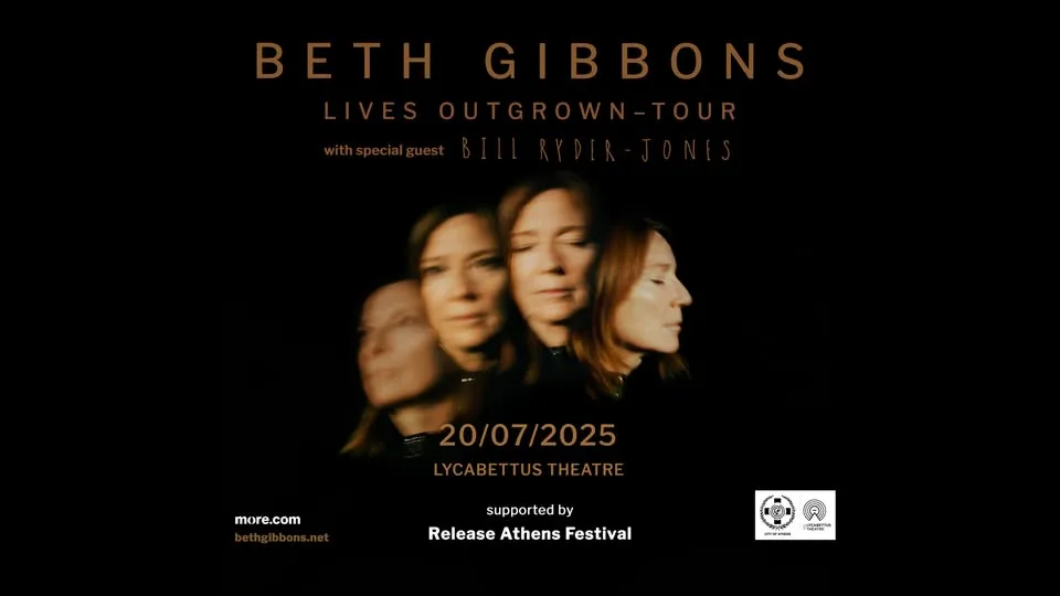 Η Beth Gibbons και ο Bill Ryder-Jones στο Δημοτικό Θέατρο Λυκαβηττού
