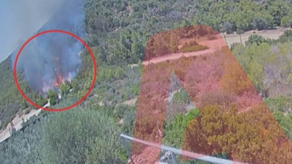 Φωτιά στον Μαραθώνα: Η στιγμή που εκδηλώνεται από την καρακάξα – Βίντεο ντοκουμέντο