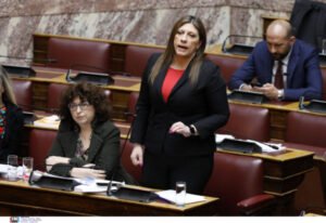 Κωνσταντοπούλου: «Επικροτεί η κυβέρνηση τα όσα είπε ο κ. Φλωρίδης; Παραμένει υπουργός Δικαιοσύνης;»