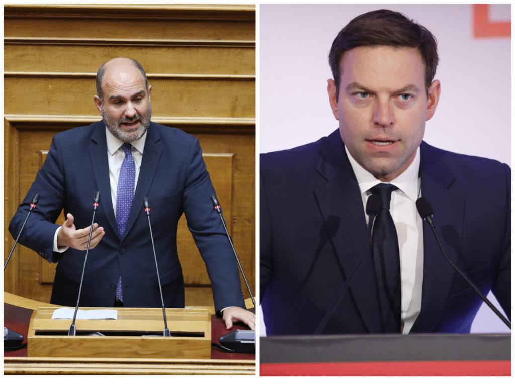 Αντιπαράθεση Μαρκόπουλου με Κασσελάκη για ένα λάθος σε απομαγνητοφώνηση συνέντευξης