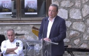 Σωκράτης Φάμελλος: Χαιρετισμός στο 4ο Διεθνές Φεστιβάλ «Μίκη Θεοδωράκη» στη Ζάτουνα Αρκαδίας: Ο Μίκης Θεοδωράκης μπόλιασε τη συνείδηση του