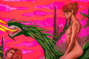 «Bad Girls, Big Dragons»: Ατομική έκθεση της Στέλλας Καπεζάνου στην Πινακοθήκη του Δήμου Αθηναίων