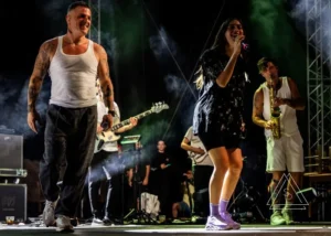 Εισβολέας X Νεφέλη Φασούλη στην Τεχνόπολη Δήμου Αθηναίων