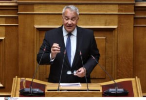 Βορίδης: «Η ιδιότητα του υπόπτου τελέσεως αξιοποίνου πράξεως δεν συνάδει με την ιδιότητα του μέλους της