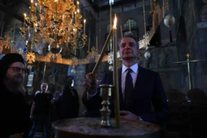 Μητσοτάκης από το Άγιον Όρος: Φωτισμένο κέντρο πνευματικής προσφοράς, που γίνεται πυξίδα σε έναν κόσμο που