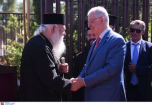 Κωνσταντίνος Τασούλας: Επισκέφθηκε το υπό ανέγερση Ιωνικό Κέντρο της Ιεράς Μητρόπολης Νέας Ιωνίας,