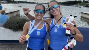 Κωπηλασία: Στην κορυφή του κόσμου οι Κοντού/Λυκομήτρου στο διπλό σκιφ του Παγκοσμίου U23