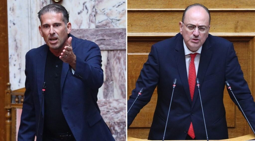 Βουλή: Άγρια κόντρα Λαζαρίδη – Καραναστάση – «Έπεσε πολύ χαμηλά σήμερα» – «Είναι μια σιχαμένη ακαθαρσία»