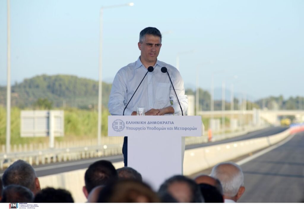 Δήμας: Δόθηκαν στην κυκλοφορία 65 χιλιόμετρα του αυτοκινητόδρομου Πατρών – Πύργου