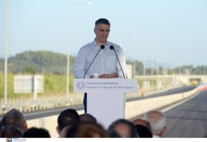 Δήμας: Δόθηκαν στην κυκλοφορία 65 χιλιόμετρα του αυτοκινητόδρομου Πατρών – Πύργου
