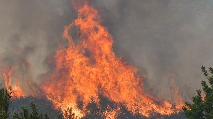 Πυρκαγιά στο Μεσολόγγι: Υπάρχουν ακόμα πολλές ενεργές εστίες στην περιοχή Κοκώρη