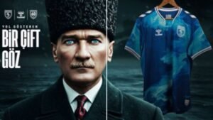 Προκαλεί η Σαμσουνσπόρ: Στο ΟΑΚΑ με φανέλα εμπνευσμένη από τη Γενοκτονία των Ποντίων και την άφιξη του Κεμάλ (Βίντεο)