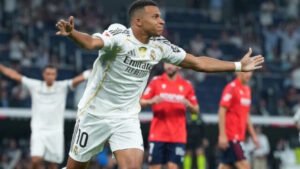 Ρεάλ Μαδρίτης – Οσασούνα 1-0: Την “ξελάσπωσε” o Εμπαπέ από την άσπρη βούλα στην πρεμιέρα της στη La Liga