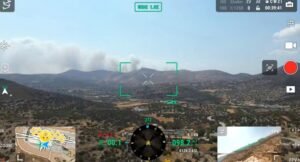 Συμβολή των drones του ΑΔΜΗΕ στην αντιμετώπιση των πυρκαγιών