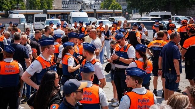 Άντερλεχτ – ΑΕΚ: Προσαγωγές της βελγικής αστυνομίας σε οπαδούς της “Ένωσης”