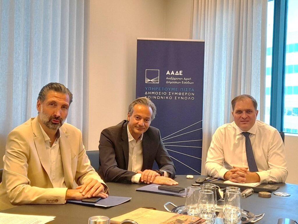 Συνάντηση Στ. Καφούνη με Γ. Πιτσιλή: Στο επίκεντρο η λειτουργία των τελωνείων και οι τουριστικές εμπορικές