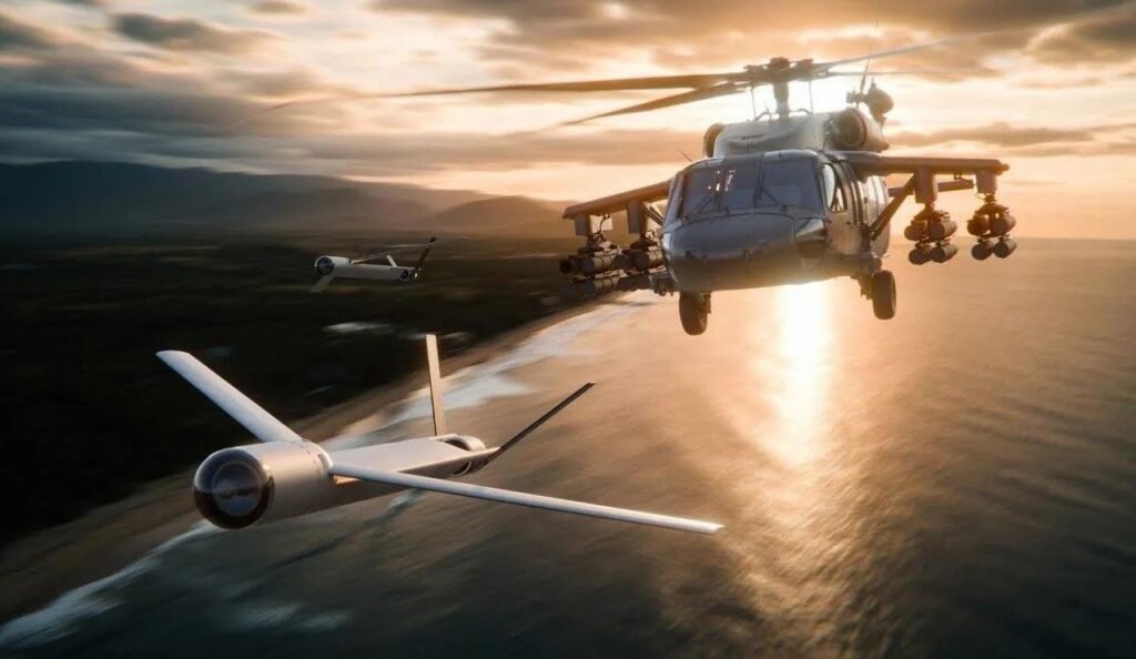 Μετατρέπουν τα ελικόπτερα Black Hawk σε πλατφόρμες εκτόξευσης drones και loitering munitions