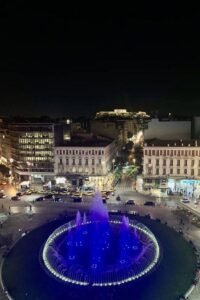 Επεισόδιο στην Πλατεία Συντάγματος μεταξύ Ισραηλινών και Παλαιστινίων