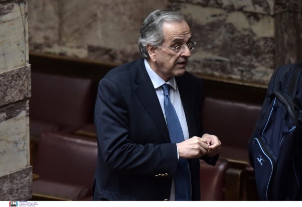 Αντώνης Σαμαράς: Επιβάλλεται η αποκάλυψη και των ηθικών αυτουργών της σκευωρίας Novartis