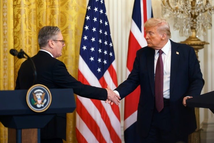 Διαφωνία Τραμπ με Στάρμερ στο θέμα της αναγνώρισης του παλαιστινιακού κράτους