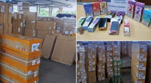 ΑΑΔΕ: Κατάσχεση-ρεκόρ λαθραίων ειδών ατμίσματος στο Τελωνείο Ευζώνων